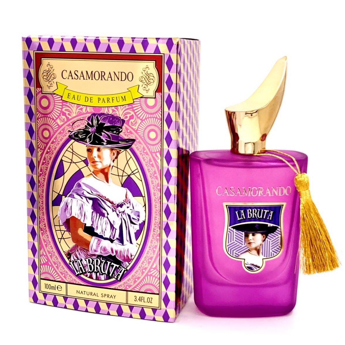 عطر ادکلن زنانه زرجوف کازاموراتی لاتوسکا فراگرنس ورد (Fragrance World Xerjoff Casamorati La Tosca)
